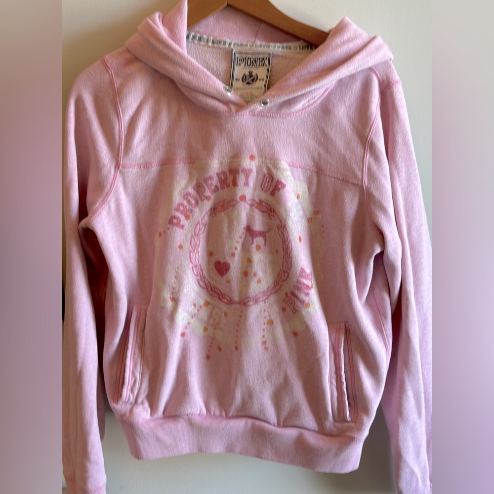 Large light pink Victoria’s Secret Pink Hoodie